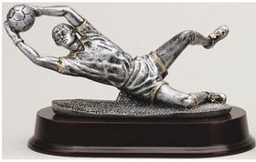 Custom 4 3/4" Resin Soccer Goalie Award