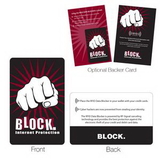 Custom RFID Data Blocker Card, 3 3/8