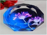 Custom Crystal Glass Table Ashtrays Crafts, 3