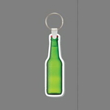 Key Ring & Full Color Punch Tag - Beer Bottle