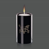 Custom Medium Black Tissot Candle Holder (3 1/2