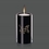 Custom Medium Black Tissot Candle Holder (3 1/2"), Price/piece