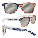 Custom Patriotic Sunglasses, 5 3/4