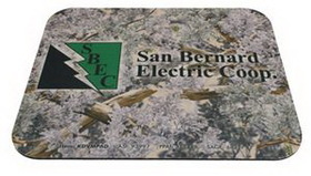 Custom Full Color Mouse Pad, 8 1/2" W x 7" H x .125" Thick