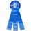 Custom 14" Stock Rosettes/ Trophy Cup On Medallion (Perfect Attendance), Price/piece