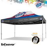 Custom Endeavor 10' x 15' Digital Print Professional Tent w/ Aluminum Frame