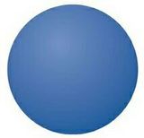 Blank Solid Blue Ball Stress Reliever