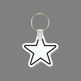 Custom Key Ring & Punch Tag - 5 Point Star