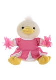 Custom Soft Plush Duck With Cheerleader Outfit 12