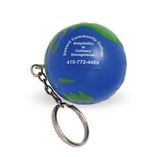 Custom Earthball Keychain Stress Reliever Toy