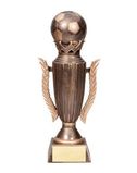 Custom Soccer Crown Resin Award (12 1/4