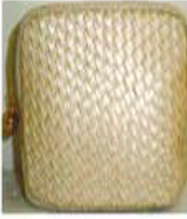 Custom Tweed PU Bag, 5 1/2" L x 2" W x 4" H
