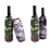 Custom Camo Wine Bottle Koozies With Zipper, 9" L x 2/16" W, Price/piece