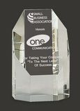 Custom Shine Crystal Octagon Tower Award S, 5