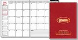 Custom Deluxe Large Monthly Planner Wire Bound w/ Sedona Cover - Thru 05/31/12