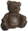 Custom Teddy Bear Squeezies Stress Reliever, 3.75" L X 3.75" W, Price/piece