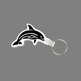 Custom Punch Tag - Dolphin (Silhouette)