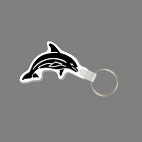Custom Punch Tag - Dolphin (Silhouette)