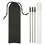 Custom 3- Pack Stainless Steel Straw Kit, 11" W x 3 1/8" H, Price/piece