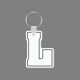 Custom Key Ring & Punch Tag - Letter "L"