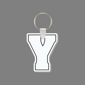 Custom Key Ring & Punch Tag - Letter "Y"