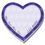 Custom Stik-On Heart Shape Adhesive Note Pad - 4"X4" - 25 Sheet, Price/piece