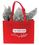 Custom Recycled PET Lava Red Bag (13"x5"x13"), Price/piece