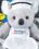 Custom GB Brite Plush Beanie Stuffed Gray Koala Bear, Price/piece