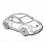 Custom CAR13 - Indoor NoteKeeper&#0153 Magnet, Price/piece