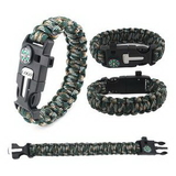 Custom Outdoor Survival Gear Escape Paracord Bracelet, 9