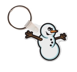 Custom Snowman Key Tag