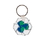 Custom Recycle W/Earth Key Tag, Price/piece