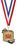 Custom Starburst Hockey Medal 1.75"2.25", Price/piece