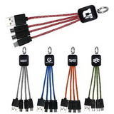 Custom Ridge Logo Light Up Cable with Type C USB, 1
