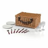 Custom Bristol Picnic Basket With Service For 2, 15.8