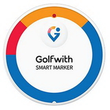 Custom Smart Marker - GPS Golf Tracker & Ball Marker (Retail)