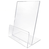 Custom Easel Stand for Brochure and Product Display with Lip (4
