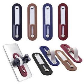 Custom Silicone Finger Loop Phone Stand Silicone Finger Loop Phone Stand Silicone Finger Loop Phone Stand, 4" L x 1" W