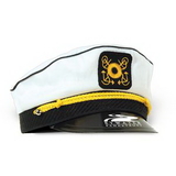 Yacht Captain's Cap w/ Custom Direct Pad Print