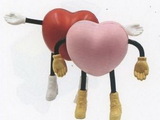 Custom Heart Figure Stress Reliever Toy
