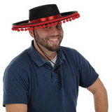 Custom Black Felt Spanish Hat