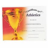 Custom Certificate of Athletics