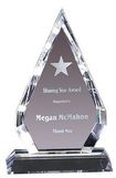 Blank Optical Crystal Diamond Award (4