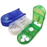 Custom Translucent Pill Box with Cutter, 3.5