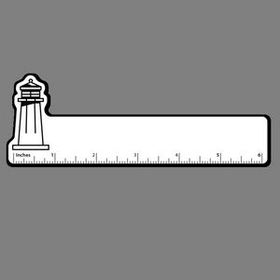 Custom Lighthouse 6 Inch Ruler