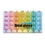 Custom MI1202 - Rainbow Spring Loaded 7-Day Pill Box, Price/piece
