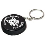 Custom Hockey Puck Keychain