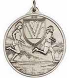 Custom 400 Series Stock Medal (Female Cross Country) Gold, Silver, Bronze