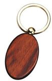 Blank Rosewood Oval Key Tag