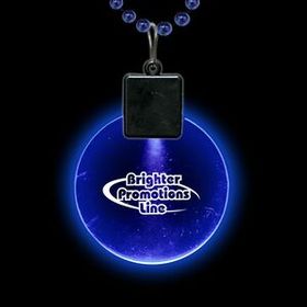 Custom Blue Light-Up Medallion